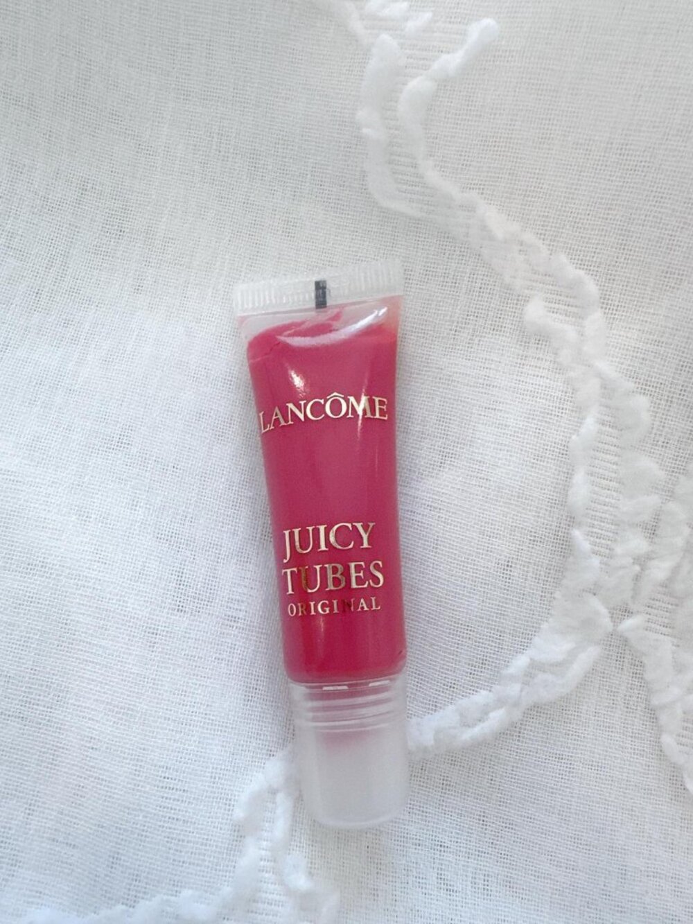 Lancome Original Juicy Tubes Lip Gloss - Tickled Pink 10ml